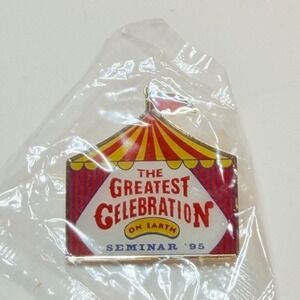 Vintage Mary Kay 1995 Seminar‎ Pin The Greatest Celebration On Earth Circus Tent